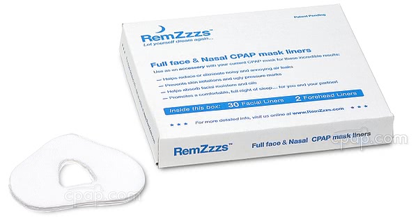 Remzzzs Full Face Cpap Mask Liners 30 Day Supply 2478